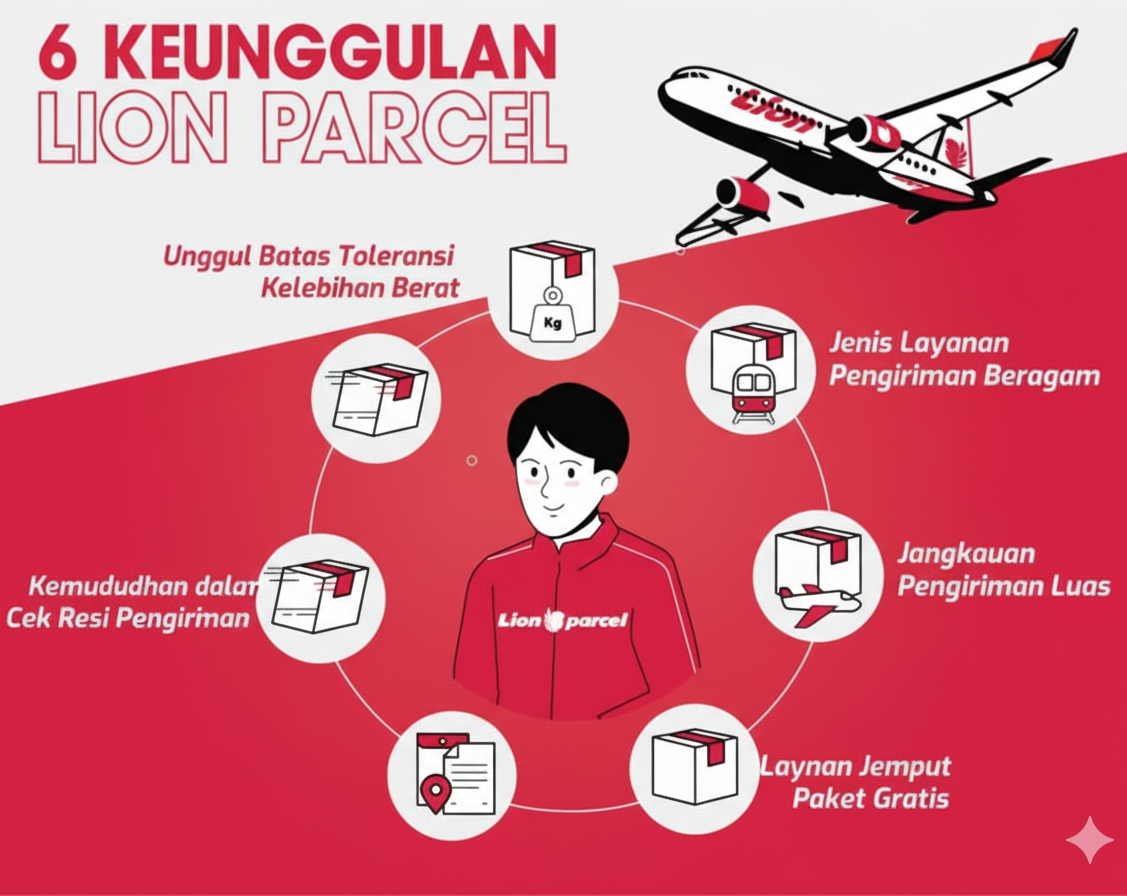6 Keunggulan Lion Parcel Cikarang